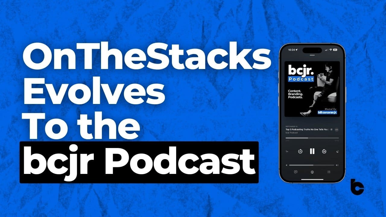 OnTheStacks Evolves to the bcjr Podcast OnTheStacks Podcast Evolves into the bcjr Podcast