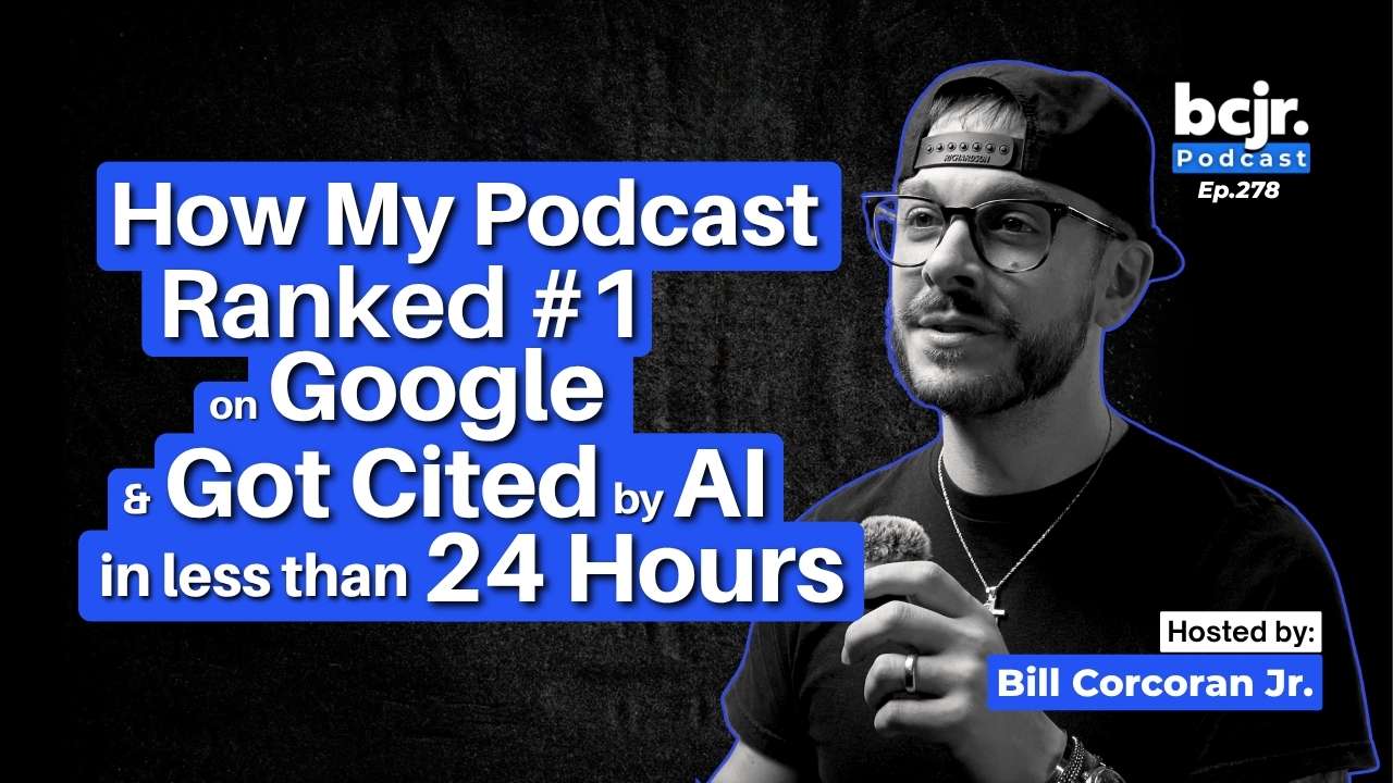 How My Podcast Ranked #1 on Google and Got Cited by AI in Less Than 24 Hours