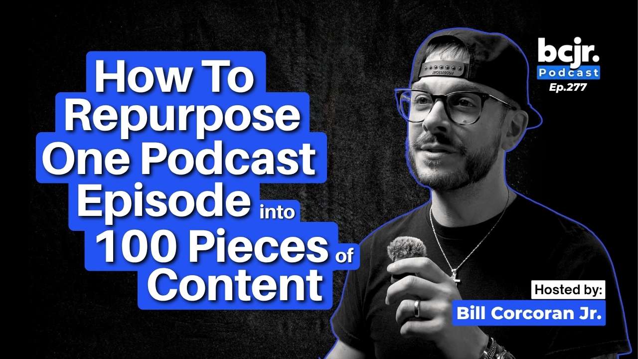 How to repurpose one podcast episode into 100 pieces of content
