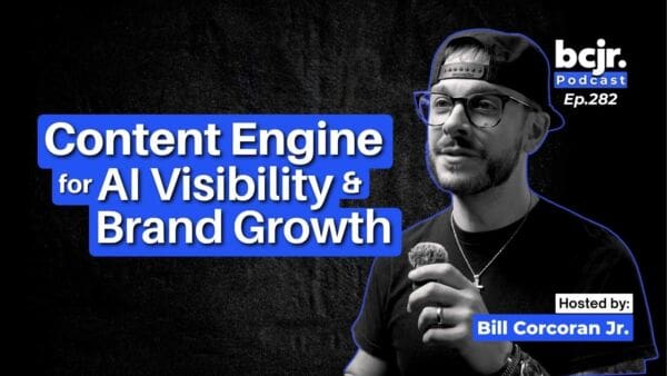 How to build a content engine using video podcasts for AI discoverability and brand growth