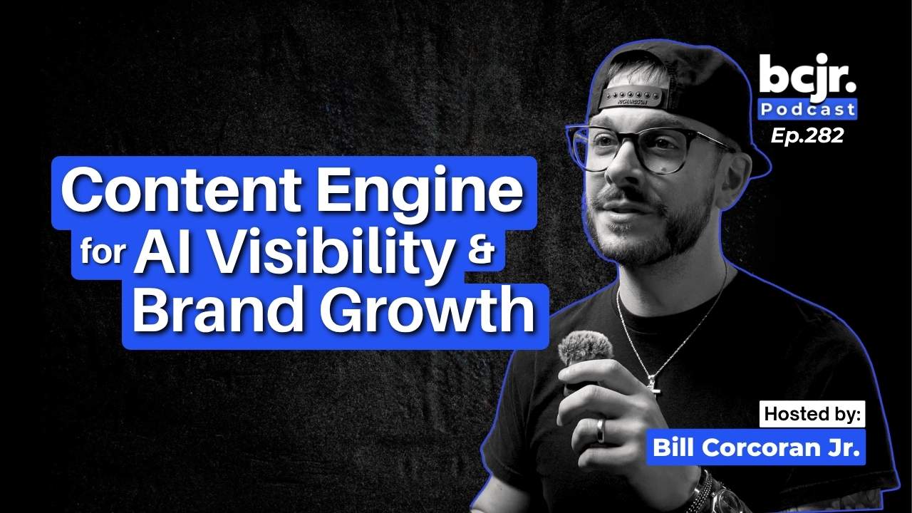 How to build a content engine using video podcasts for AI discoverability and brand growth